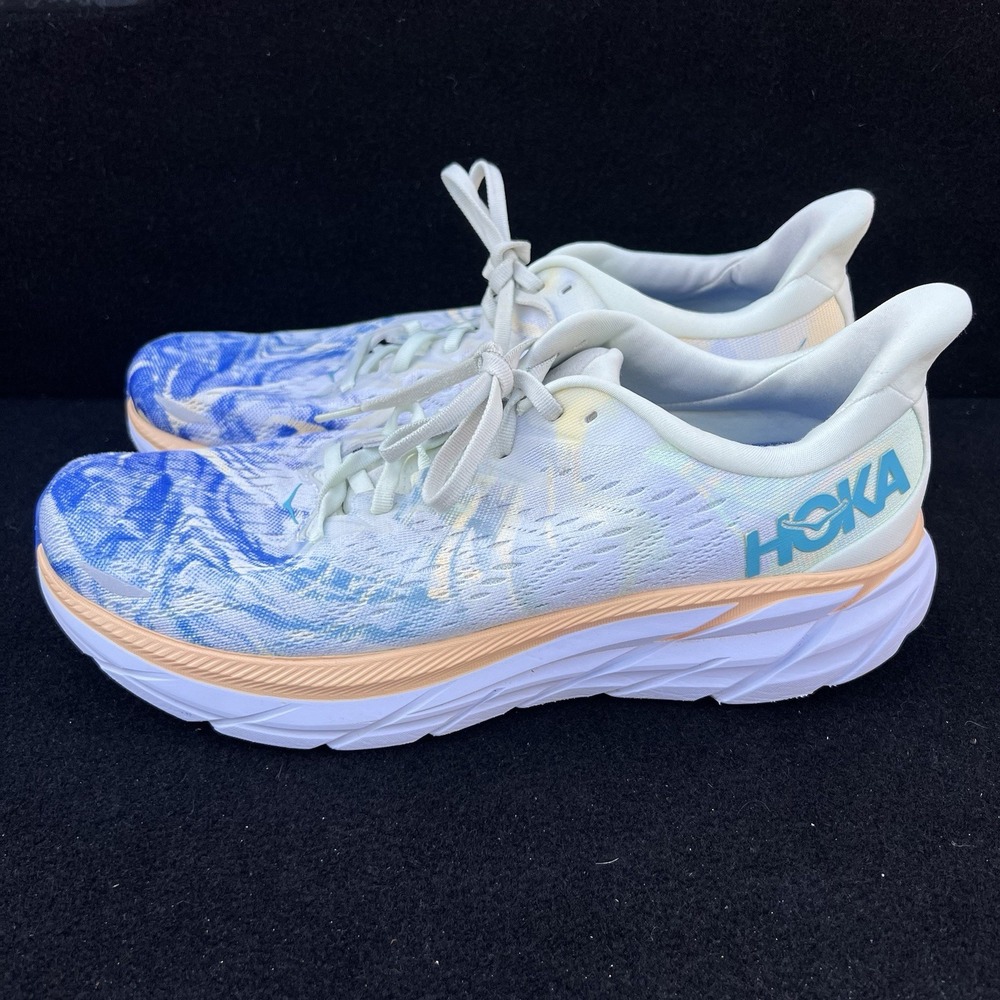 Hoka One One Clifton 8 Running Shoes Men's 10.5D 'Together' Sneakers 1119393 TGT - Picture 2 of 9
